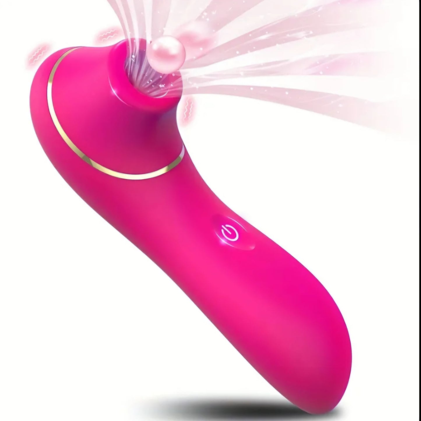 Air-Pulse Sucking & Sonic Vibrator – 10 Intensity Modes, Waterproof Rechargeable Clitoral Stimulator for Targeted Pleasure