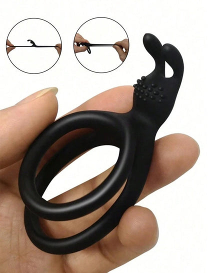 Double Silicone Penis Ring (Non Vibrating)