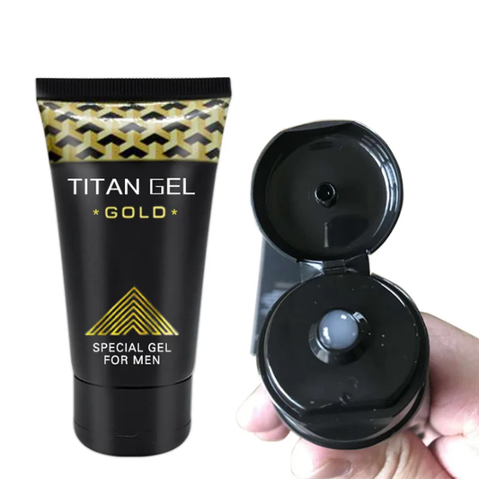 Titan Gel Gold – Moisturizing and Refreshing Special Gel for Men 50mls