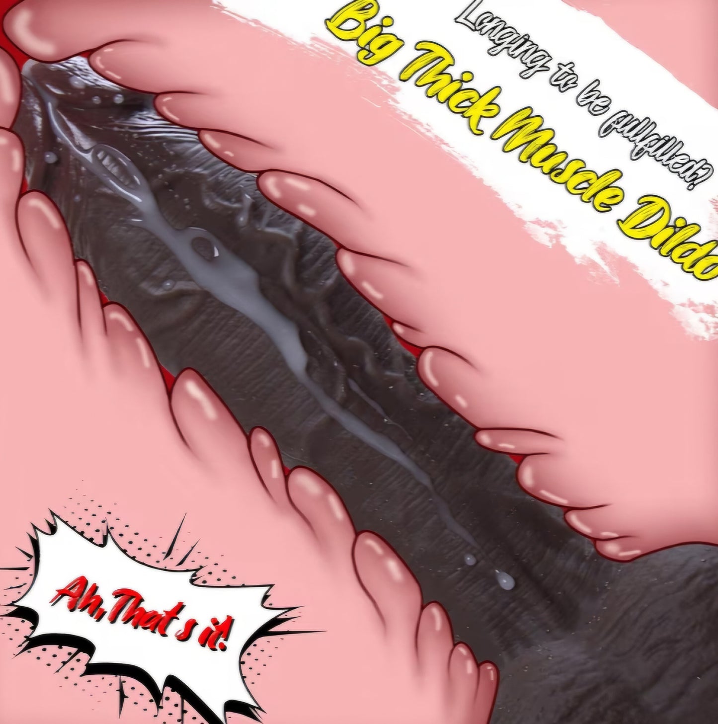 11 Inch Big Black Long Lifelike Dildo, Realistic Silicone Huge Thick Dildos with Powerful Suction Cup, Giant Dildo for G Spot and Anal Play, Adult Sex Toys for Men Women Couples