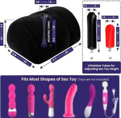Dildo Mount Inflatable Sex Position Pillow for Adults Sex Furniture Sex Toys for Women Dildo Chair Sex Toy Mount Couples Women