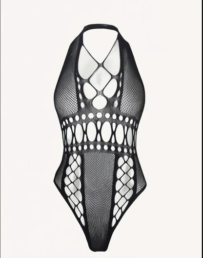 🖤 Elegant Lace Bodysuit: Sexy & Alluring Nightlife Wear Lingerie🖤 - One Size