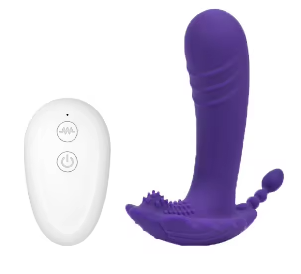 Remote-Controlled G-Spot & Clitoral Dual Stimulation Vibrator