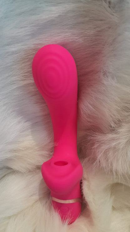 Clit Sucking Vibrator, Dual Function